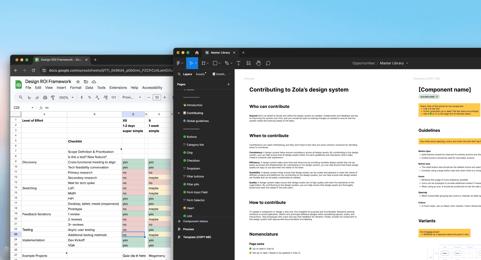 Sample artifacts: ROI checklist, DS guidance